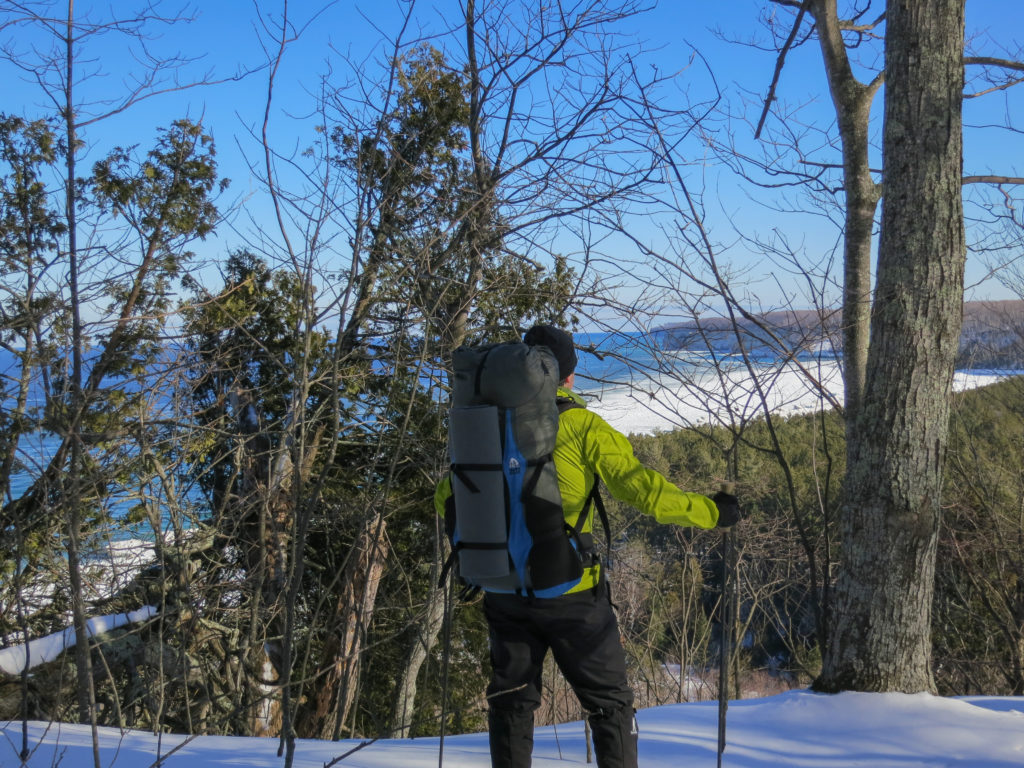 Pictured Rocks winter camping