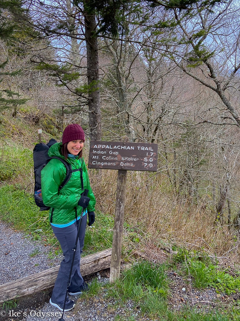 On the Appalachian Trail in the Smoky Mountains